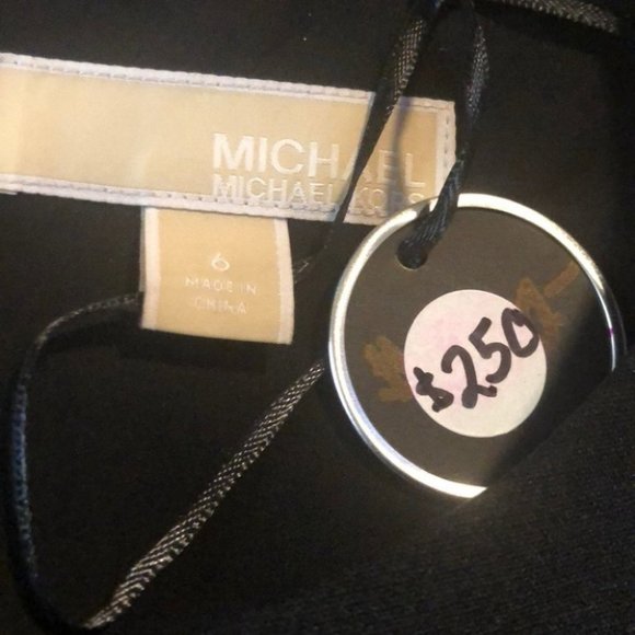 MICHAEL Michael Kors Cold Shoulder Little Black Dress - Picture 9 of 10